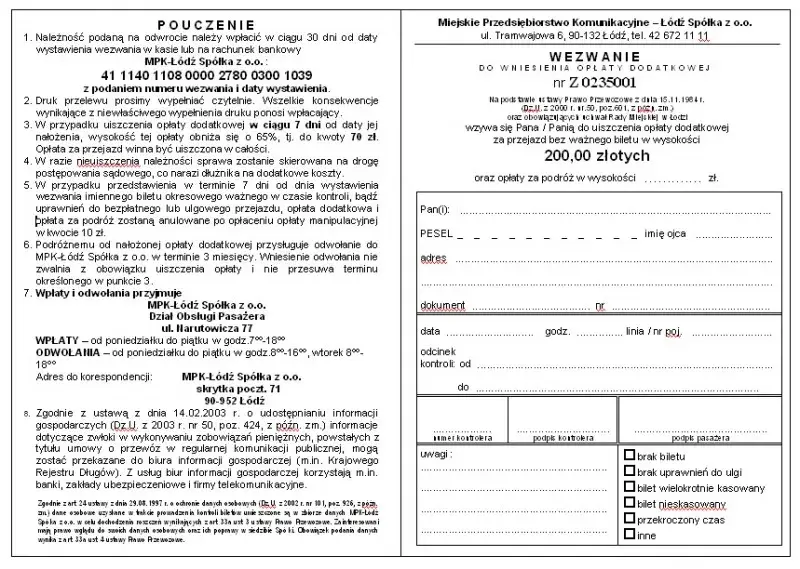 Po jakim czasie przedawnia się mandat ztm i co warto wiedzieć?