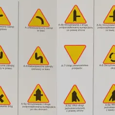 Dlaczego żółte znaki drogowe są tak istotne? Kierowco, uważaj!