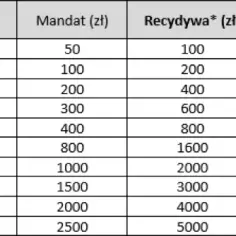 Jakie mandaty za przekroczenie prędkości? Sprawdź, co grozi kierowcom