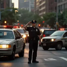 Jak bezbłędnie odczytać postawę policjanta kierującego ruchem?