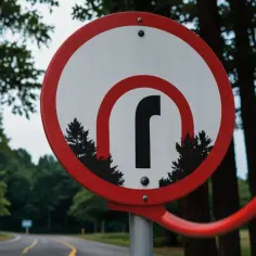 Jakie ostrzeżenie niesie biały znak z czerwoną obwódką? Uważaj!