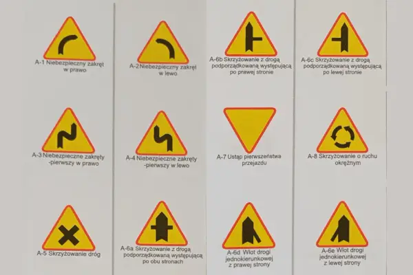 Dlaczego żółte znaki drogowe są tak istotne? Kierowco, uważaj!
